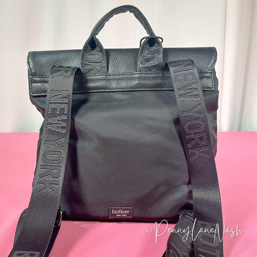 Botkier Trigger Mini Backpack Black NEW - Picture 9 of 14